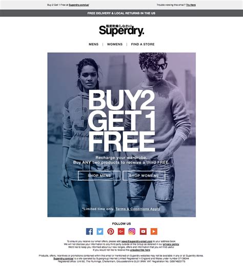 superdry newsletter sign up